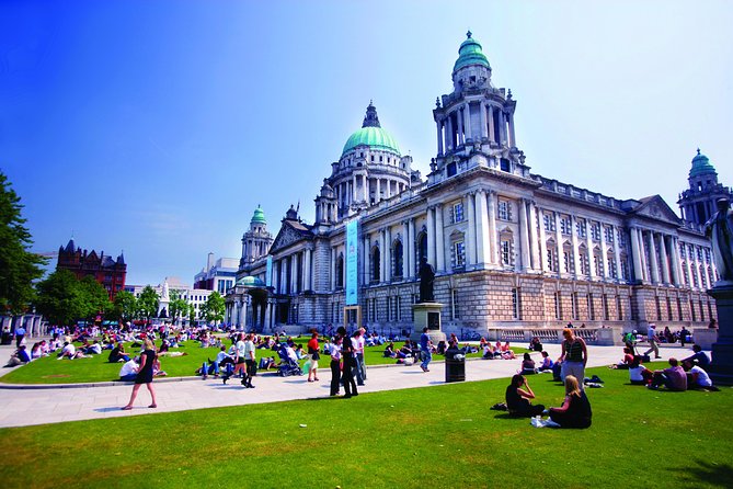 2-Day Northern Ireland Rail Tour: Belfast, Antrim Coast, and Giant's Causeway - Carrick-a-Rede Rope Bridge and Sheep Island views