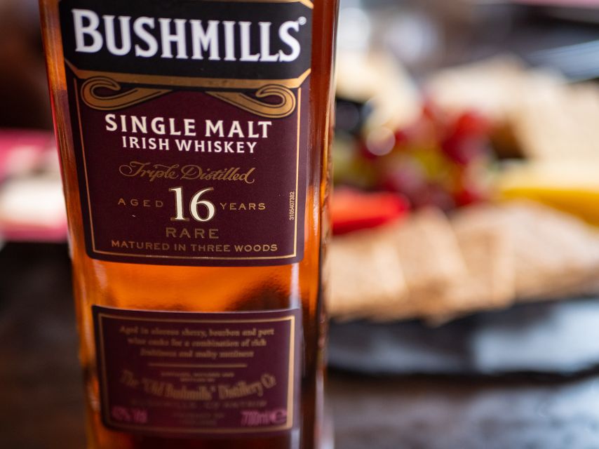 2-Hour Deluxe Whiskey & Food Tasting - Five deluxe pours, not five quick samples