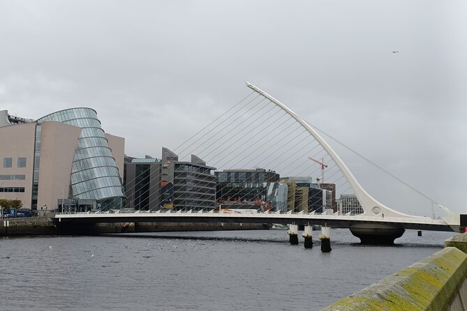 A Self Guided Walking Tour of Dublin's Docklands - The Samuel Beckett Bridge and Convention Centre Dublin