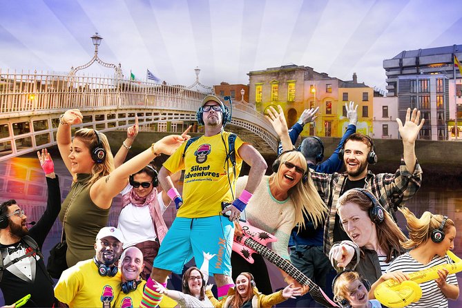 A Silent Disco Walking Tour - Passing Dublin Castle and other city sights