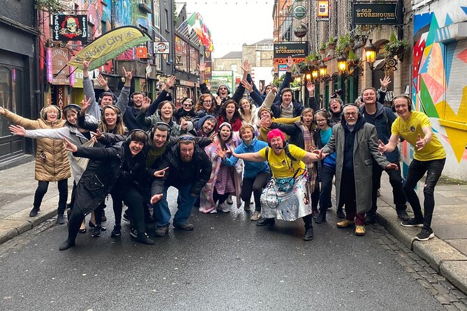 A Silent Disco Walking Tour - Temple Bar and the short warm-up