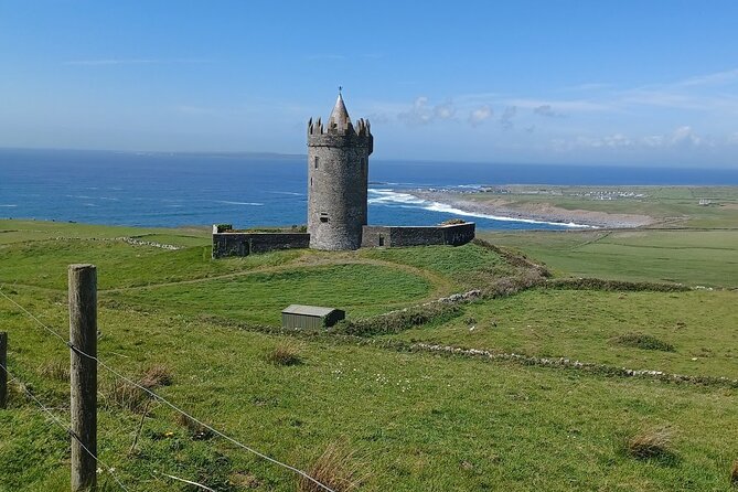 Cliffs Of Moher from Galway Private Tour - Doonagore Castle from the road
