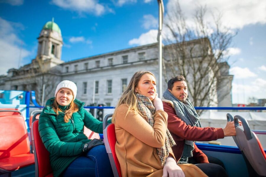 Cork City Hop On/Off Open Top Bus Tour - Beginning outside Cork City Library