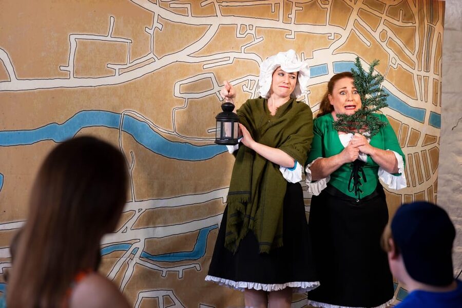 Cork: Hysterical Histories, Comedic Dinner Theater Show - Arriving at 43 Paul St