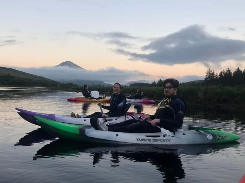 Donegal: Sunset Kayak Trip on Dunlewey Lake - Getting ready with gear and a clear safety talk