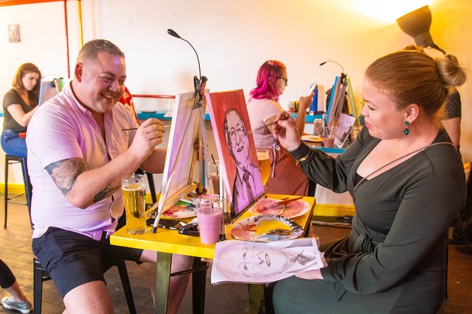 Drink & Draw: Paint A Masterpiece - A Dublin art night with more music than theory
