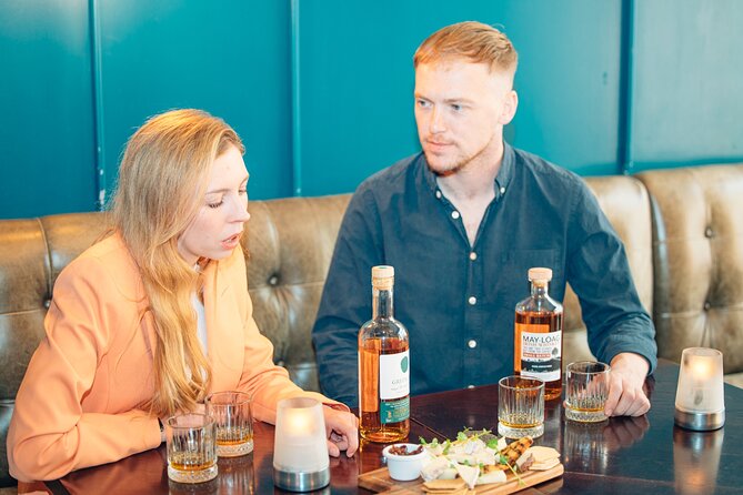 Dublin 6 Whiskey Tasting & 3 Food Pairing Walking Tour with Local - Finishing around Temple Bar