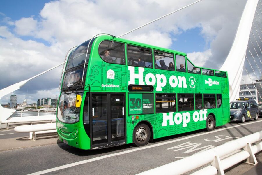Dublin: Airport Transfer and Hop-On Hop-Off Bus Ticket - Little Museum entry and meal savings