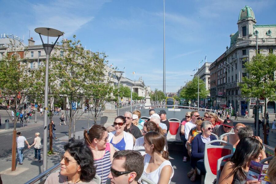 Dublin: Big Bus Hop-On, Hop-Off Tour with Live Guide - St. Patrick’s Cathedral and Dublin’s whiskey stops