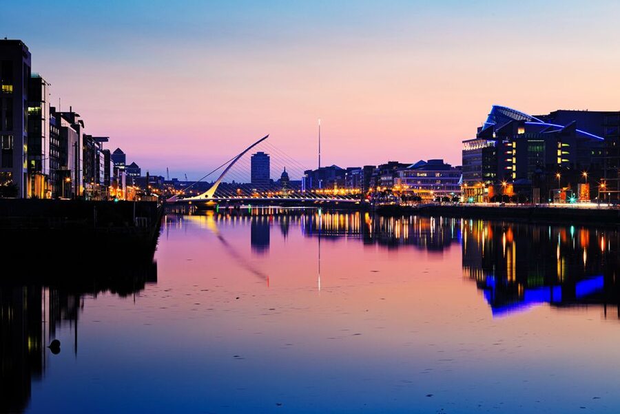 Dublin: Big Bus Panoramic Night Tour with Live Guide - The Liffey, Docklands, and modern Dublin