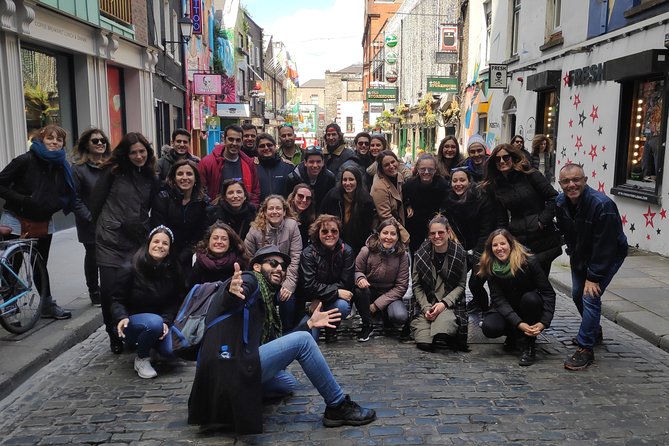 Dublin City Center Walking Tour - Temple Bar beyond the famous sign