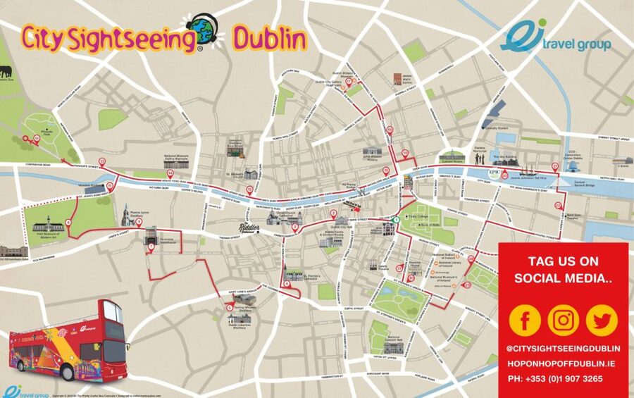 Dublin: City Sightseeing Hop-On Hop-Off Bus Tour - Getting your Dublin bearings from Fox House