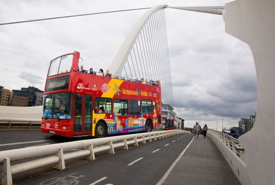 Dublin: City Sightseeing Hop-On Hop-Off Bus Tour - Phoenix Park, Heuston, and Collins Barracks