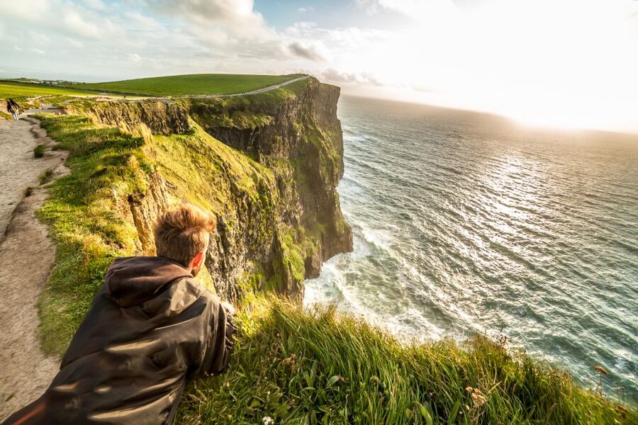 Dublin: Cliffs of Moher, Atlantic Edge & Galway City - The road west through Kildare, Limerick, and Clare