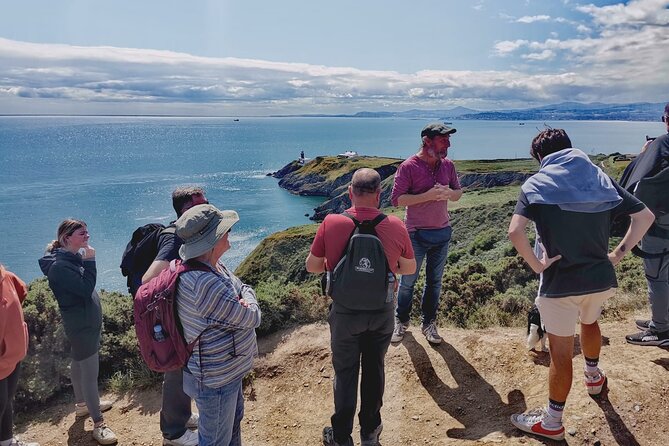 Dublin Coastal Hike, Pints & Puppies Adventure - From Howth station to the village’s older stories
