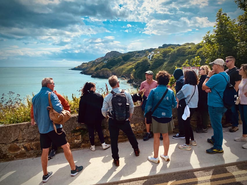 Dublin: Dublin Coastal Hike and Pints & Puppies - The Cliffs and Wide Views Across Dublin Bay