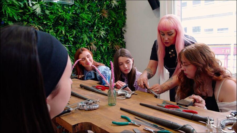 Dublin: Forge a Silver Ring Workshop on George's Street - Soldering is handled by the tutor
