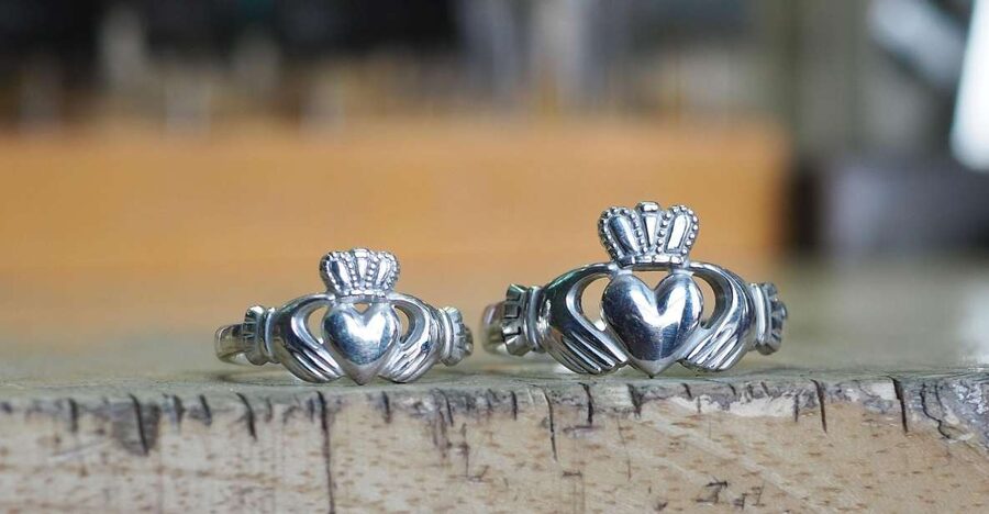 Dublin: Forge Your Own Silver Claddagh Ring Workshop - Starting with a strip of sterling silver