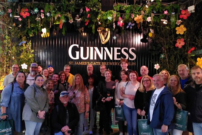 Dublin Guinness Storehouse, Molly Malone Statue and Book of Kells - Guinness Storehouse and the Gravity Bar