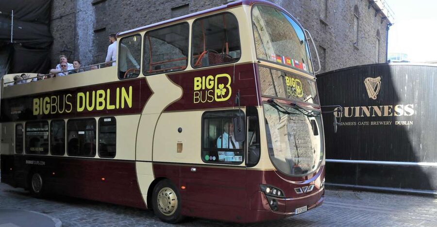 Dublin: Guinness Storehouse Ticket & Hop-on Hop-off Bus Tour - The central loop: the Spire to St. Stephen’s Green