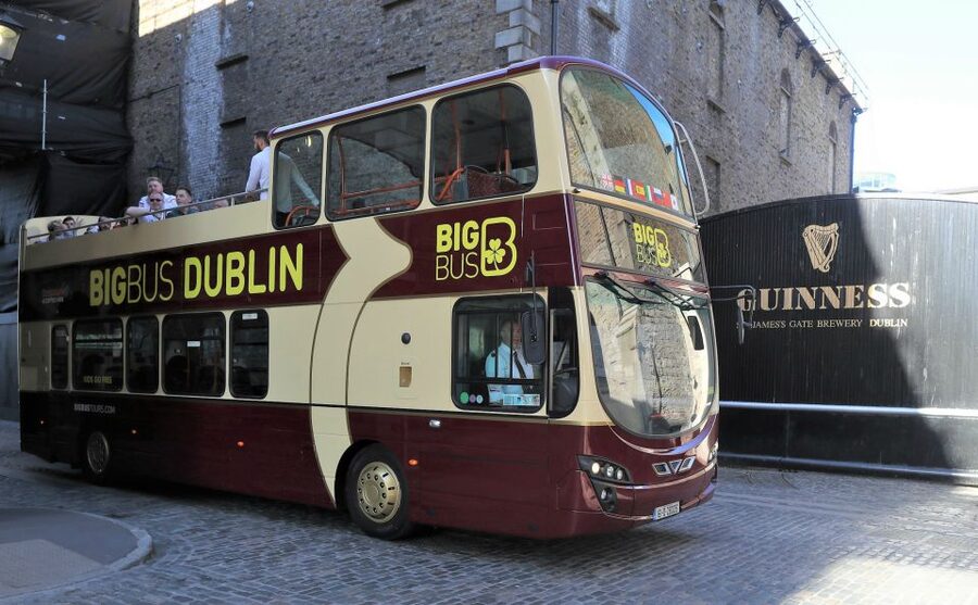 Dublin: Guinness Storehouse Ticket & Hop-on Hop-off Bus Tour - Starting at O’Connell Street