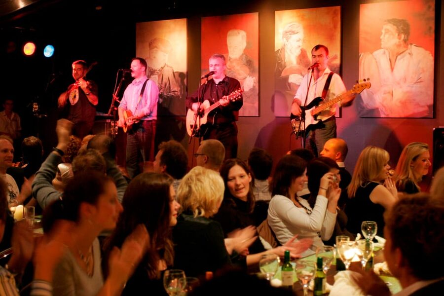 Dublin: Irish Night Show at the Merry Ploughboy Pub - The 8pm show: songs, stories, and plenty of craic