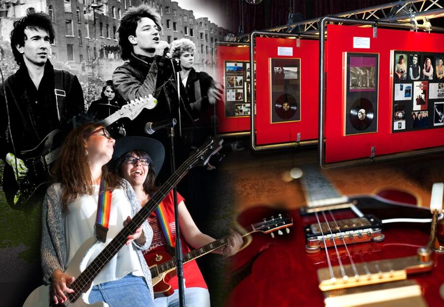 Dublin: Irish Rock 'N' Roll Museum with Tour in English - Finding the museum on Curved Street