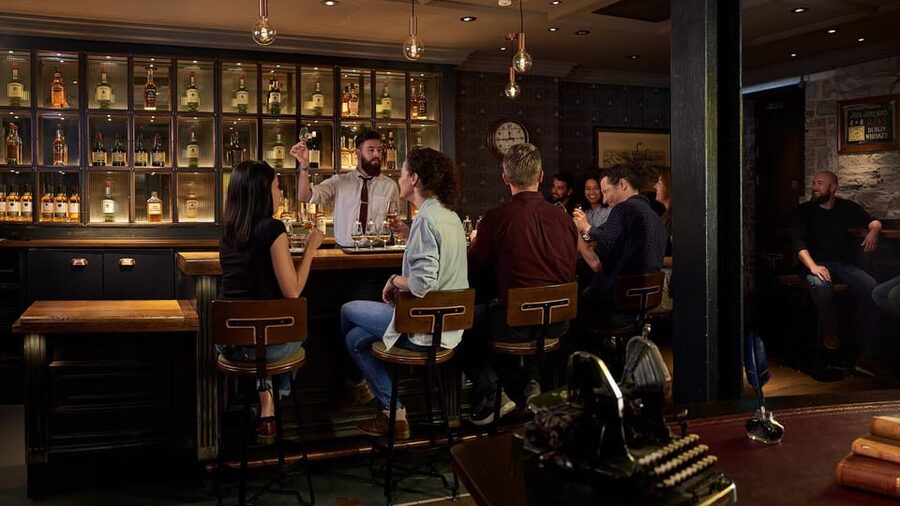 Dublin: Jameson Distillery Secret Whiskey Tasting Experience - Checking in at Jameson Distillery Bow St.