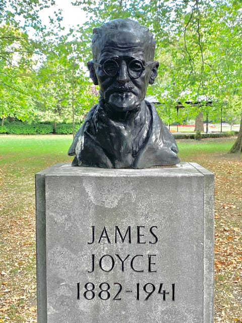 Dublin: Literary Walking Tour - Wilde, Yeats & Joyce - Stephen’s Green and the city childhood of James Joyce