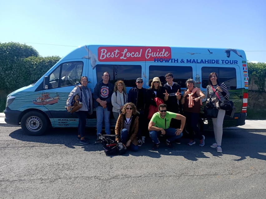 DUBLIN: Malahide castle and Howth MULTILINGUAL full day tour - What the $67 price really covers