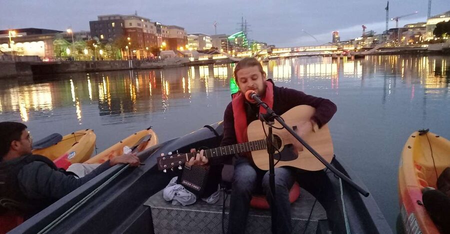 Dublin: Music Under the Bridges Kayaking Tour - Learning the basics in a stable sit-on-top kayak