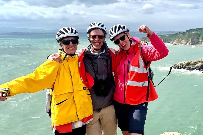 Dublin Panoramic e-Bike Tour with Howth Adventures - Howth Harbour and the road toward Sutton