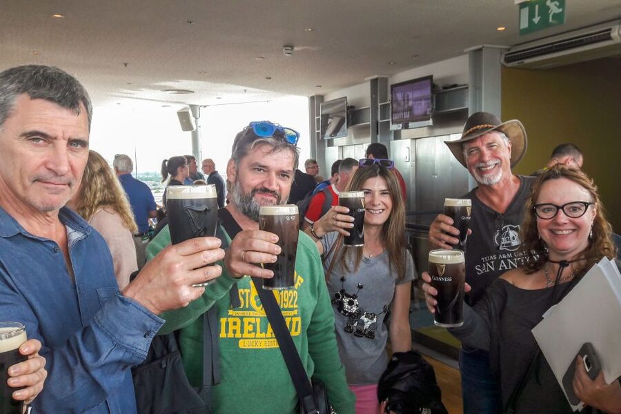 Dublin: Skip-the-Line Guinness and Jameson Whiskey Tour - The Gravity Bar and Dublin views
