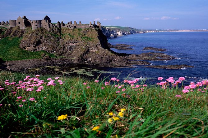 Dublin to Belfast Black Cab, Dunluce Castle and Giant's Causeway - Walking into Giant’s Causeway