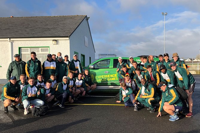 Experience Gaelic Games in Galway - Trying Gaelic football on the astro pitch