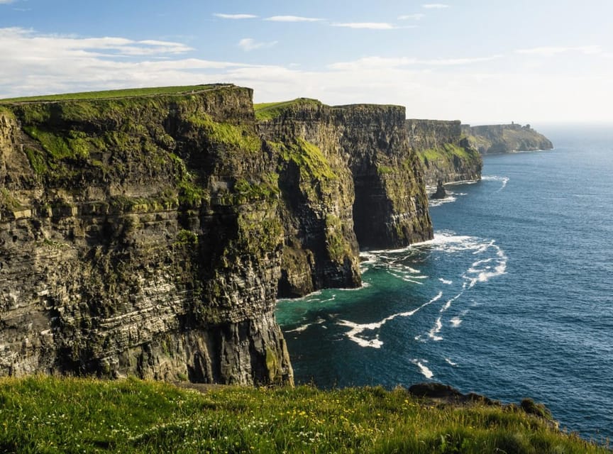 From Dublin: Cliffs of Moher, Boat Tour & Aillwee Cave - The cliff-top visit at Liscannor