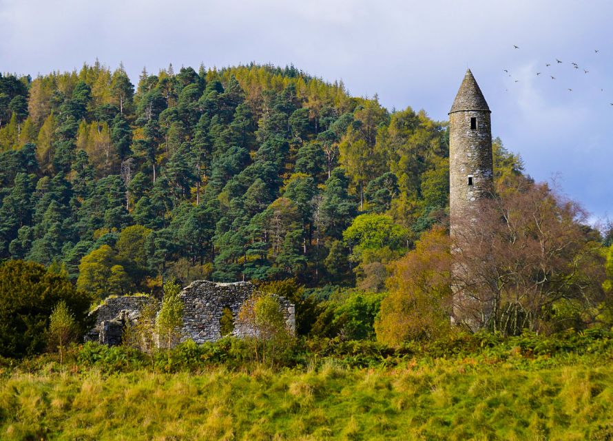 From Dublin: Half-Day Trip to Glendalough and Wicklow - Sugar Loaf Mountain and Roundwood set the scene