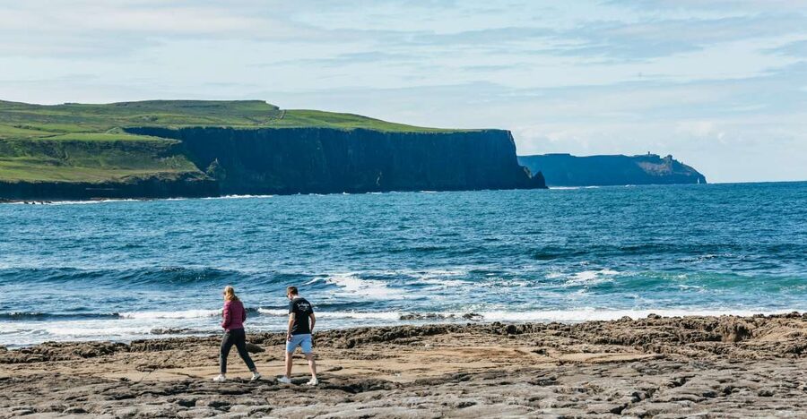 From Galway: Aran Islands & Cliffs of Moher Full-Day Trip - Crossing the Burren by bus