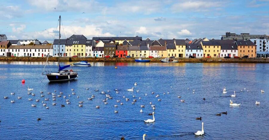 Galway: Best of Galway City & Claddagh Walking Tour - Following the medieval city toward the Latin Quarter