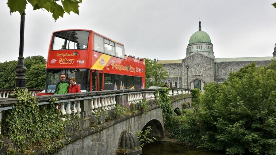 Galway: City Sightseeing Hop-On Hop-Off Bus Tour - The Spanish Arch and Galway’s waterfront