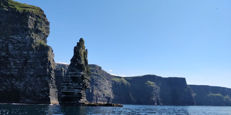 Galway: Cliffs Cruise, Aran Islands & Connemara Day Tour - The Cliffs of Moher From Doolin Pier