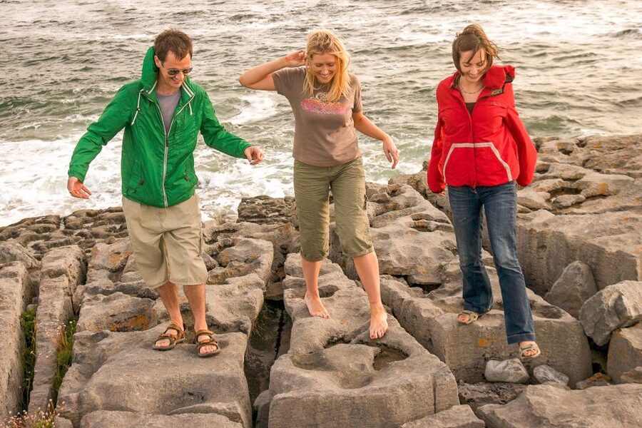 Galway, Cliffs of Moher & Connemara: 2-Day Combo Tour - The Burren’s pale, unusual scenery