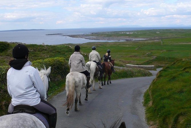Horse riding - Burren Trail. Lisdoonvarna, Co Clare. Guided. 3 hours. - Stone forts, famine ruins, and local stories