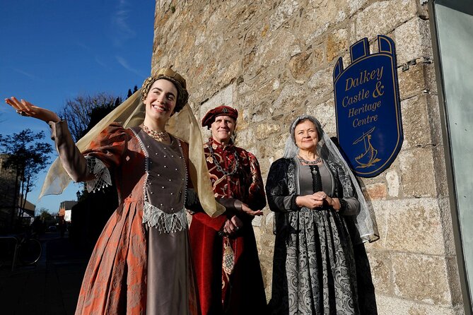 Interactive Living History in Dalkey Castle near Dublin City - Inside the 1390 castle with the living history actors