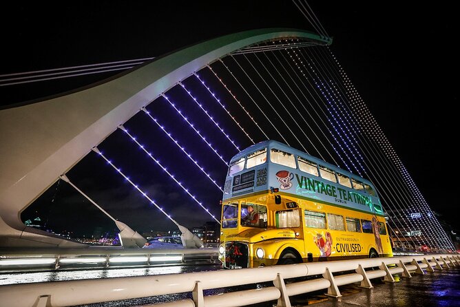 Irish Afternoon Tea on 1960s Vintage Bus in Dublin - Leaving Stephen’s Green for Dublin’s landmarks