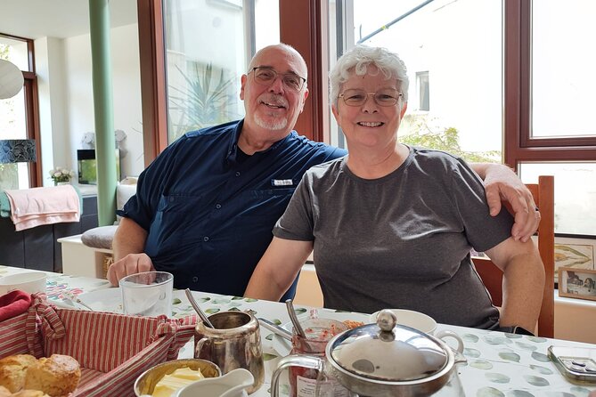 Irish Baking Class: Granny's Apple Cake, Traditional Scones - Sitting down to eat what you made