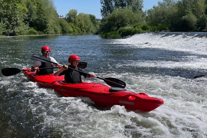Kayak and SUP Tours Kilkenny - A possible swim and the return downstream