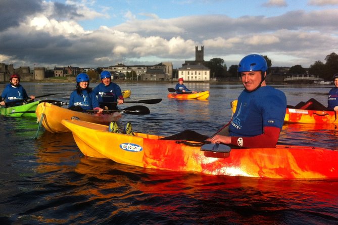 Kayaking & Canoeing in Limerick City - Paddling the River Shannon in central Limerick