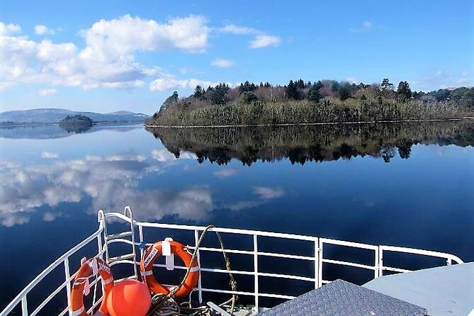 Lough Corrib History and Scenic Lake Cruise from Lisloughrey Pier Tour - Passing Ashford Castle from the water