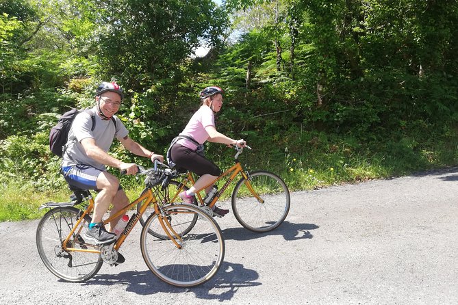Magical bike tour around Cong - Reaching Ashford Castle near Cong